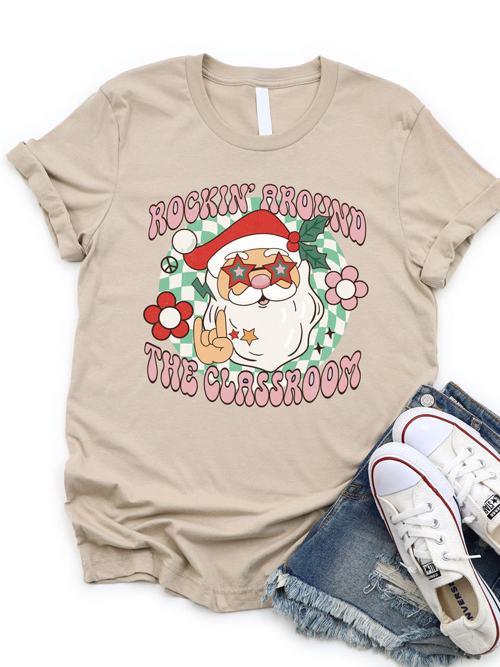 Rockin' around the Classroom Graphic Tee