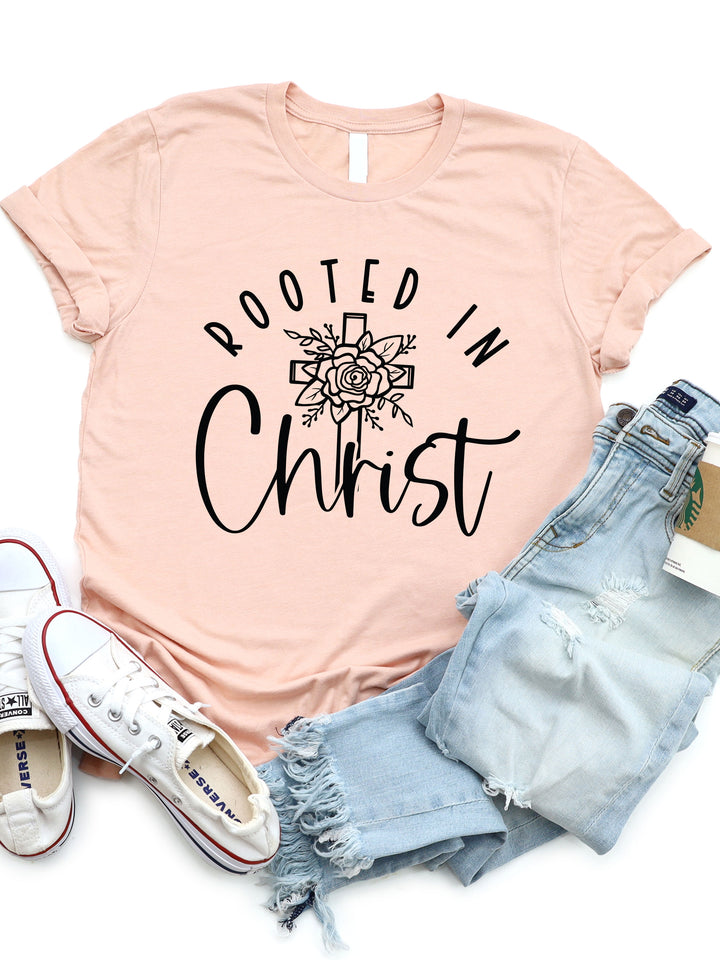 Rooted In Christ Graphic Tee