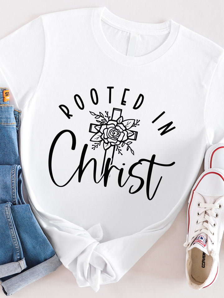 Rooted In Christ Graphic Tee