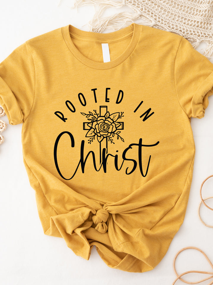 Rooted In Christ Graphic Tee