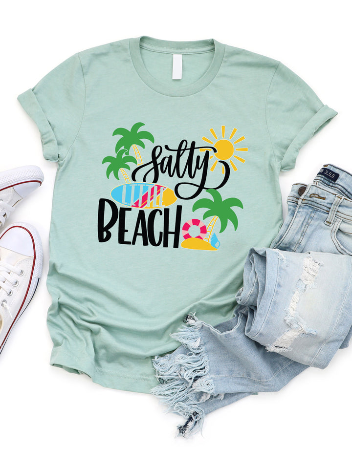 Salty Little Beach Graphic Tee