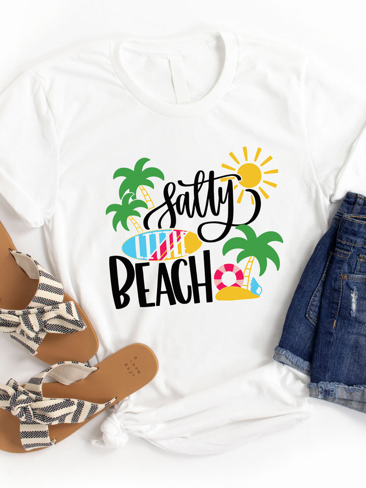 Salty Little Beach Graphic Tee