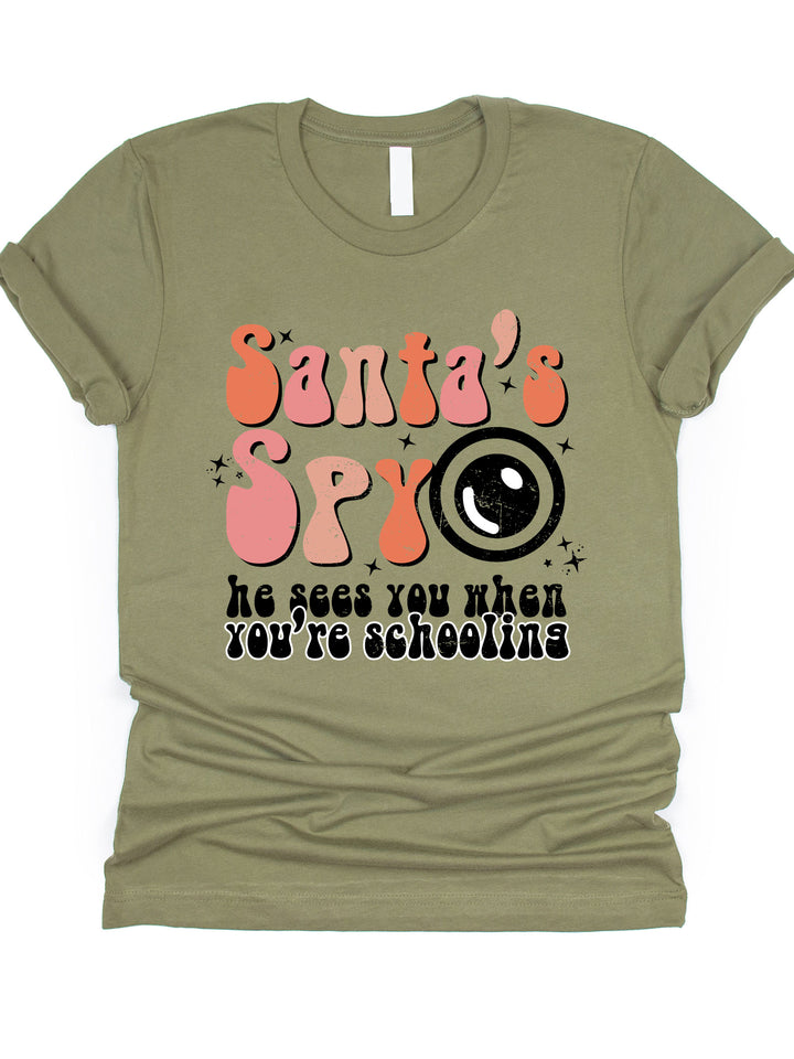 Santa's Spy Graphic Tee