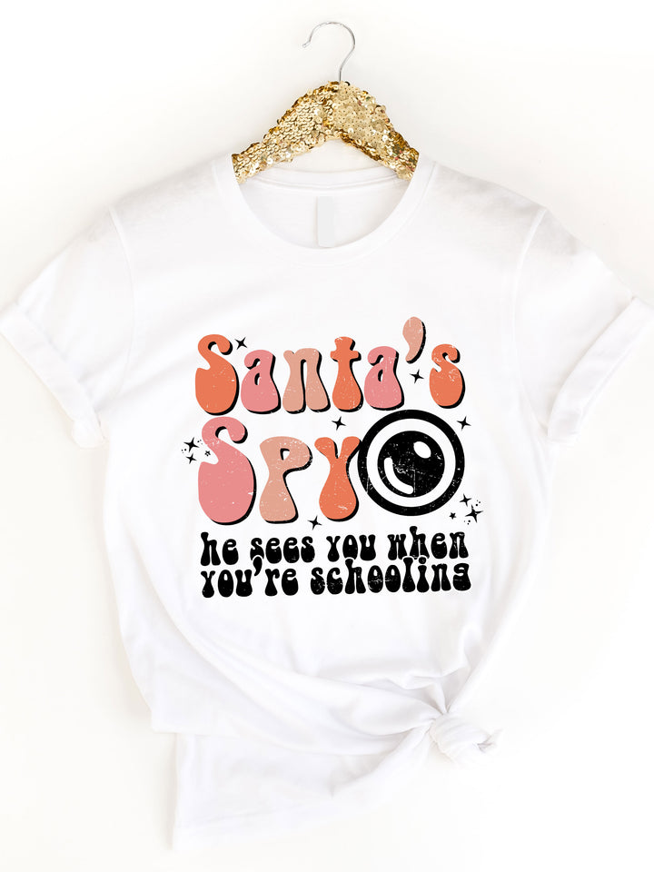 Santa's Spy Graphic Tee