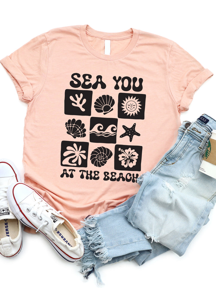 Sea you at the Beach Graphic Tee