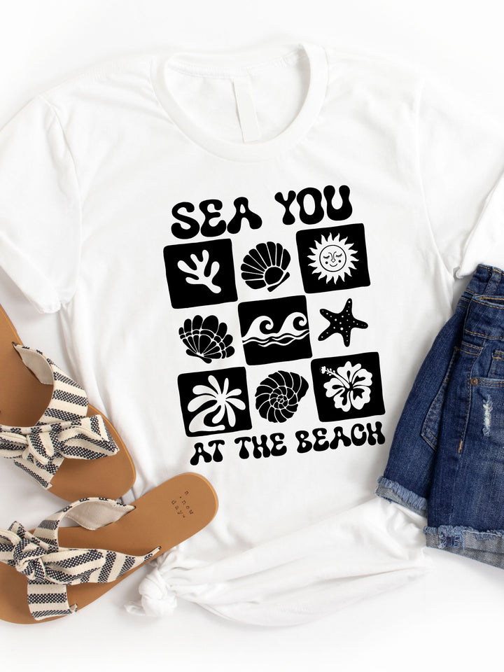 Sea you at the Beach Graphic Tee