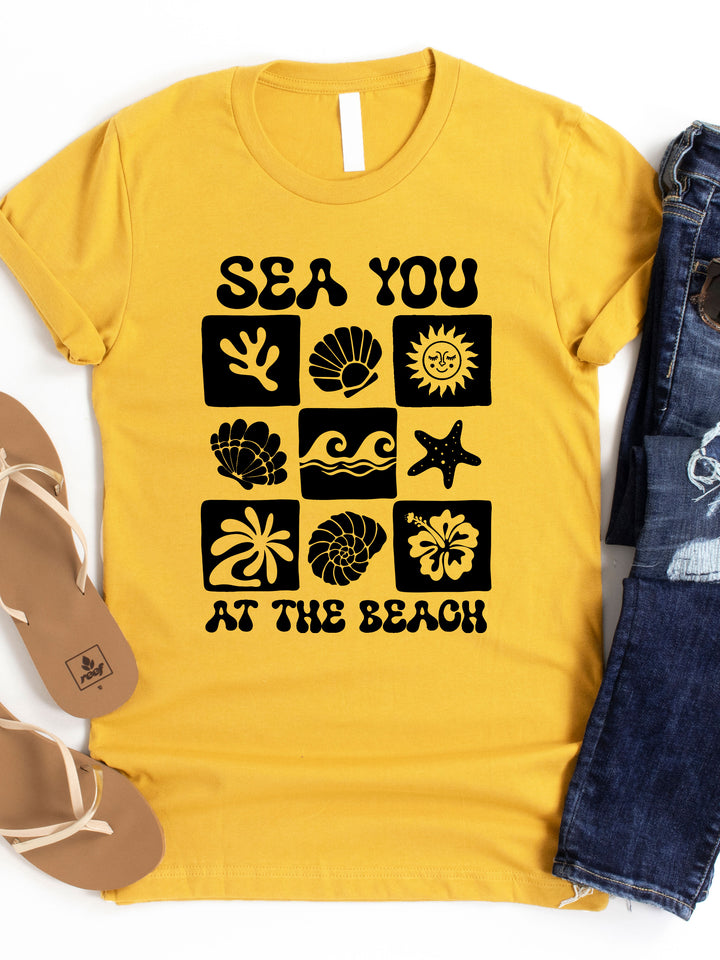 Sea you at the Beach Graphic Tee