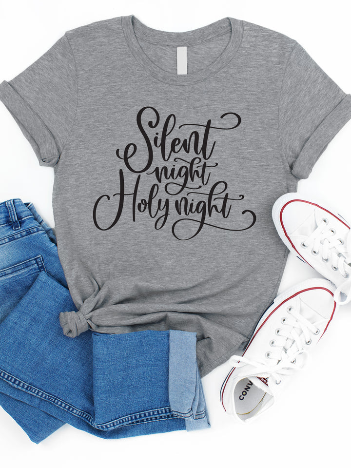 Silent Night Holy Night Graphic Tee