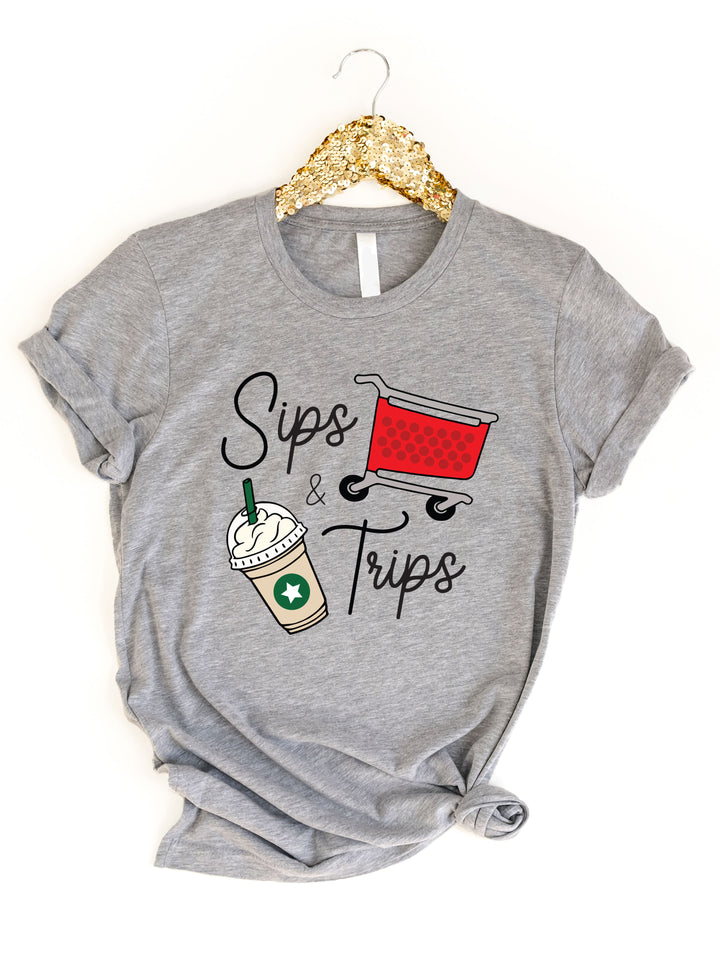 Sips & Trips Graphic Tee