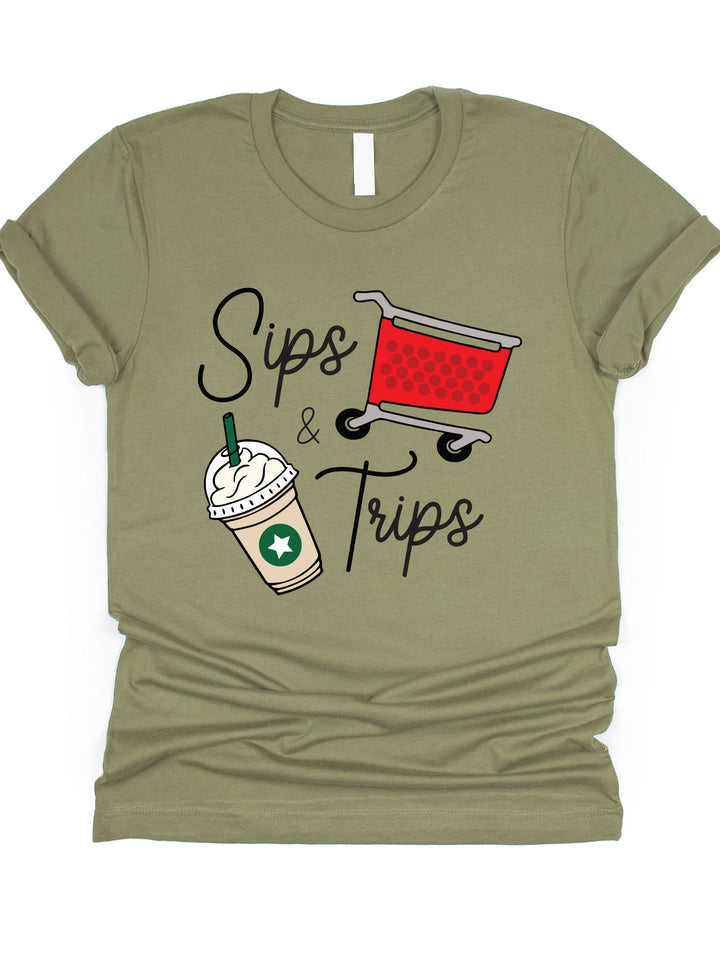 Sips & Trips Graphic Tee