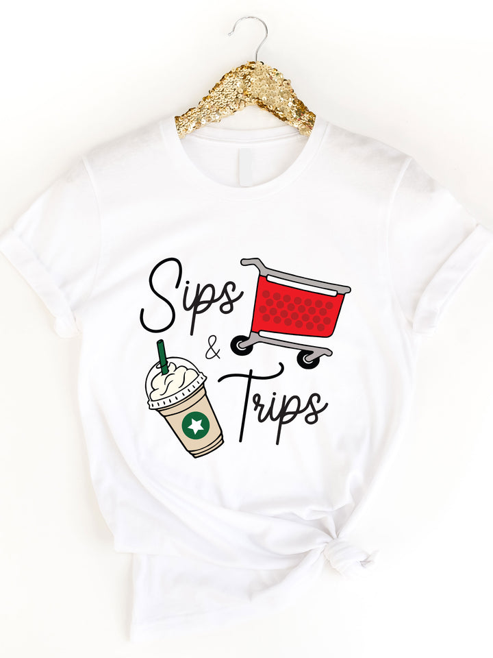 Sips & Trips Graphic Tee