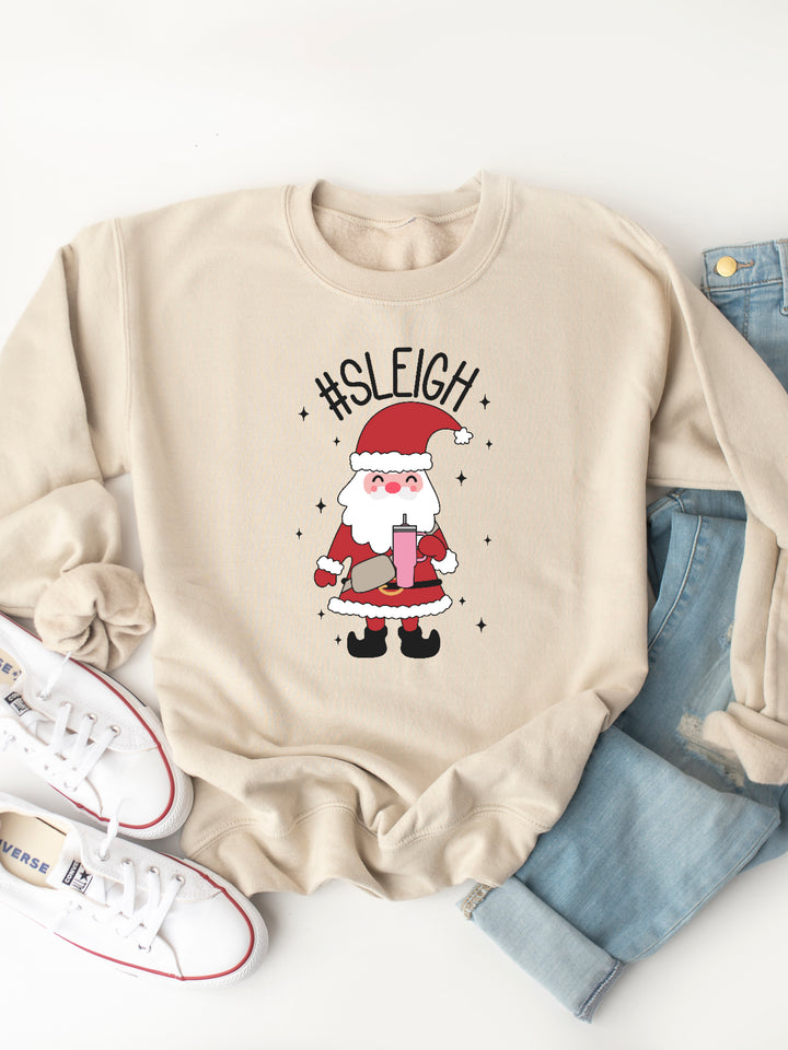 #sleigh Santa (Beltbag/Stanley) Graphic Sweatshirt
