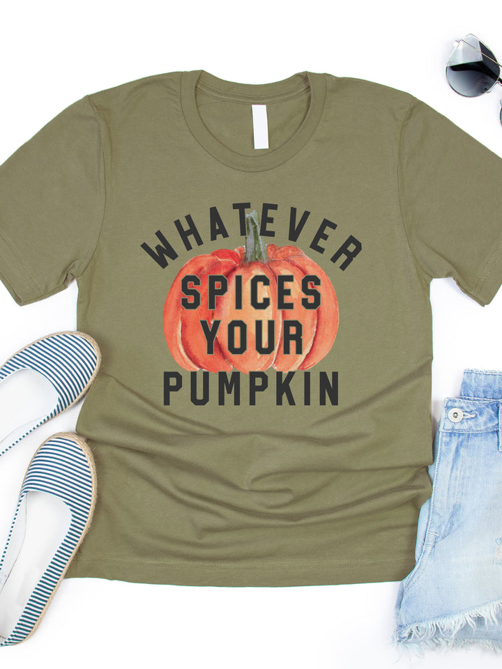 Whatever Spices Your Pumpkin Graphic Tee