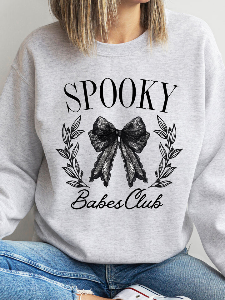 Spooky Babes Club Graphic Sweatshirt