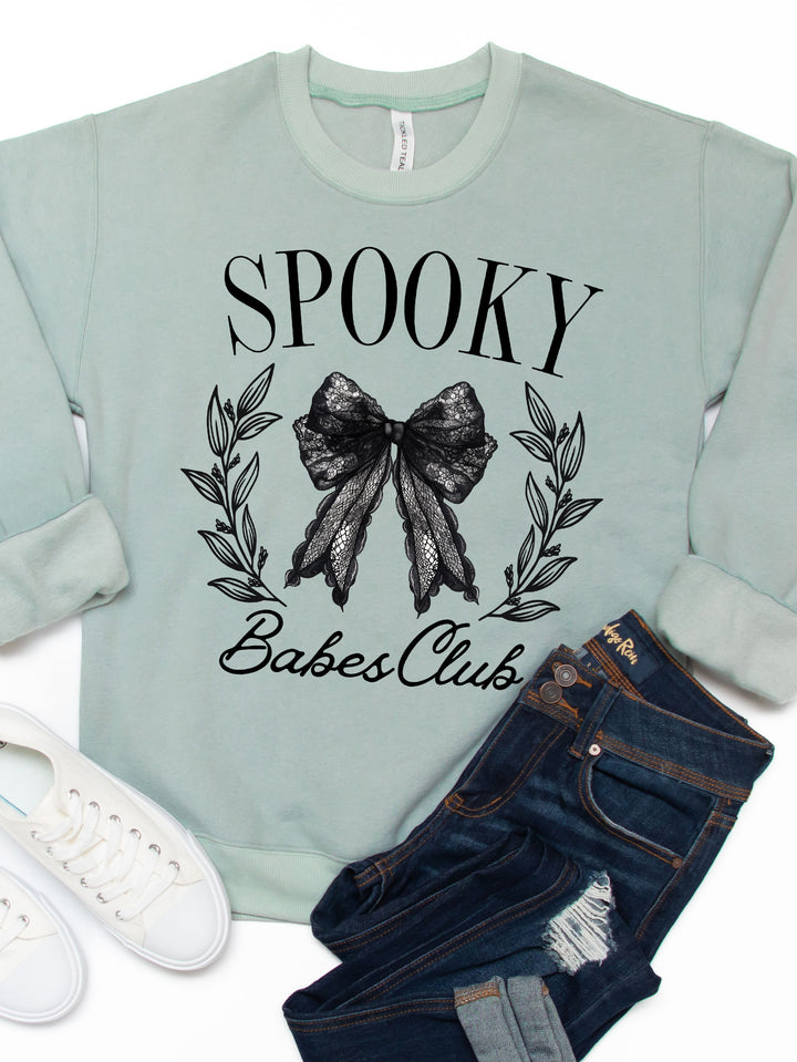 Spooky Babes Club Graphic Sweatshirt