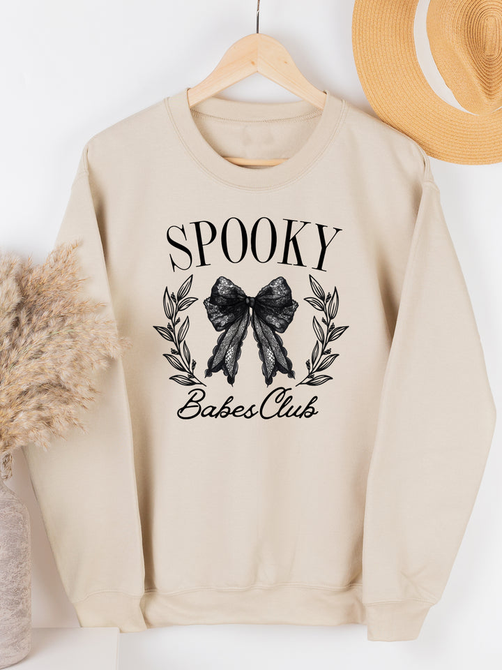 Spooky Babes Club Graphic Sweatshirt