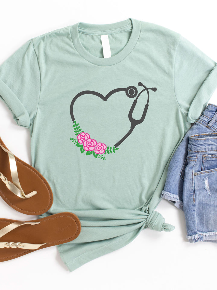 Stethoscope Graphic Tee
