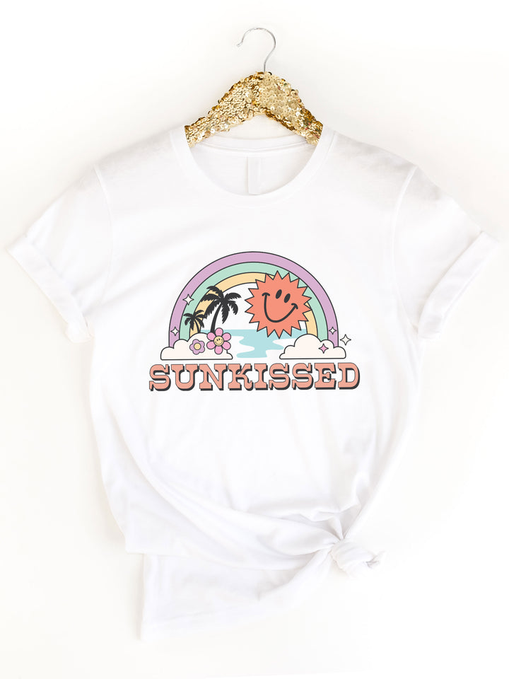 Sunkissed Rainbow Graphic Tee