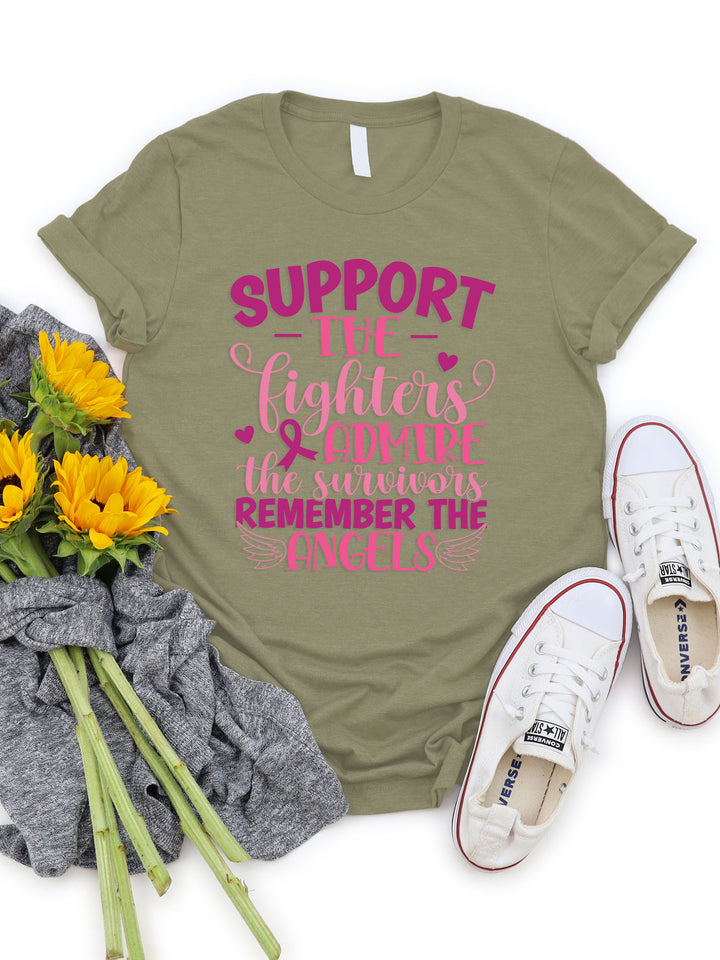 Support Admire Remember Graphic Tee