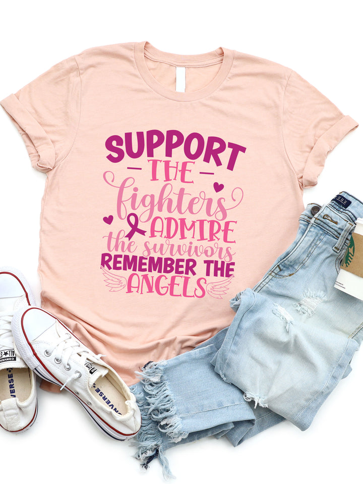Support Admire Remember Graphic Tee