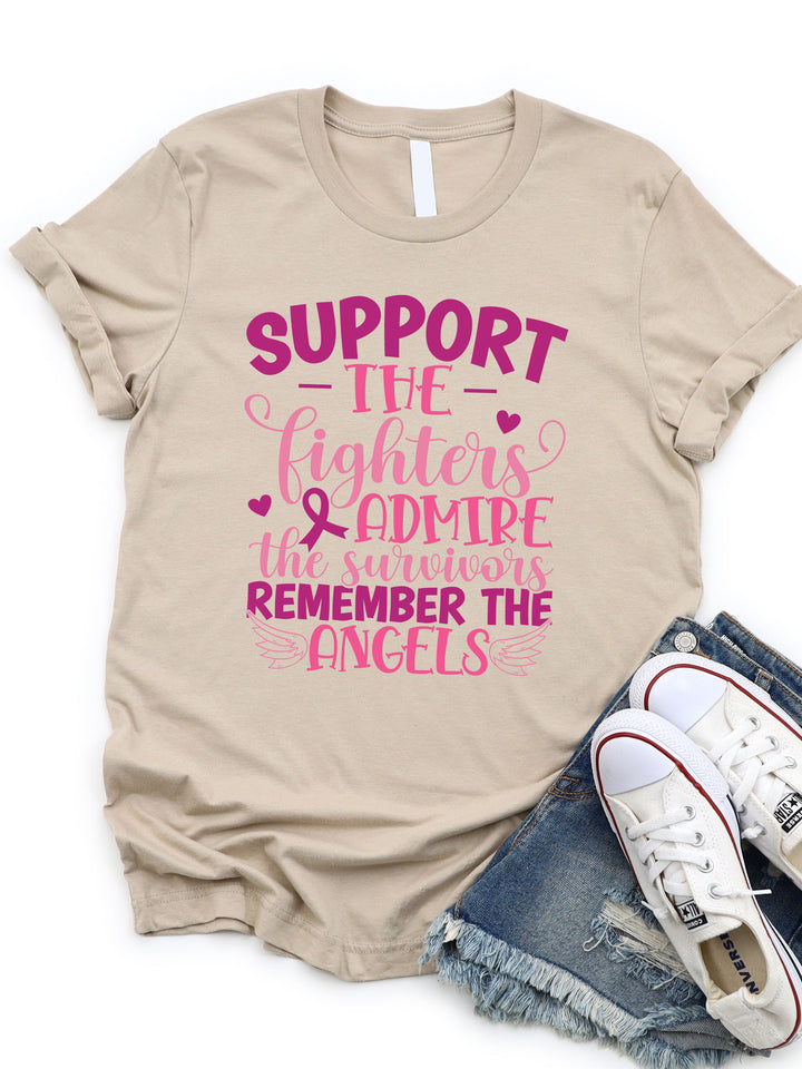 Support Admire Remember Graphic Tee