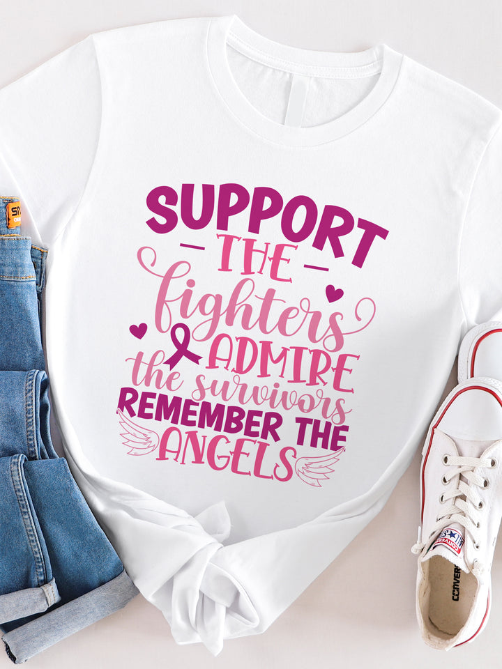 Support Admire Remember Graphic Tee