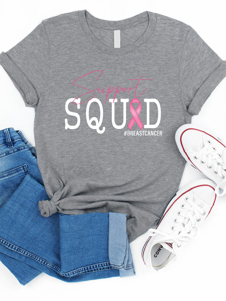 Cancer Support Squad Graphic Tee