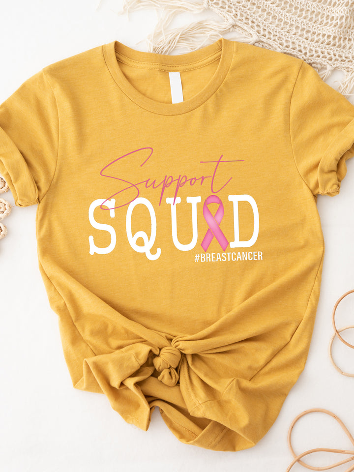 Cancer Support Squad Graphic Tee