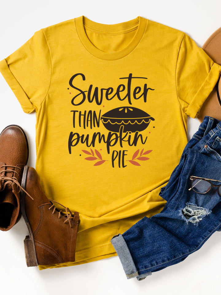 Sweeter Than Pumpkin Pie Graphic Tee