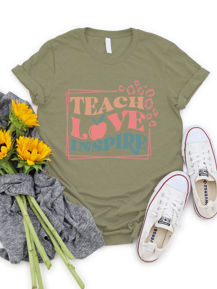Teach Love Inspire Graphic Tee