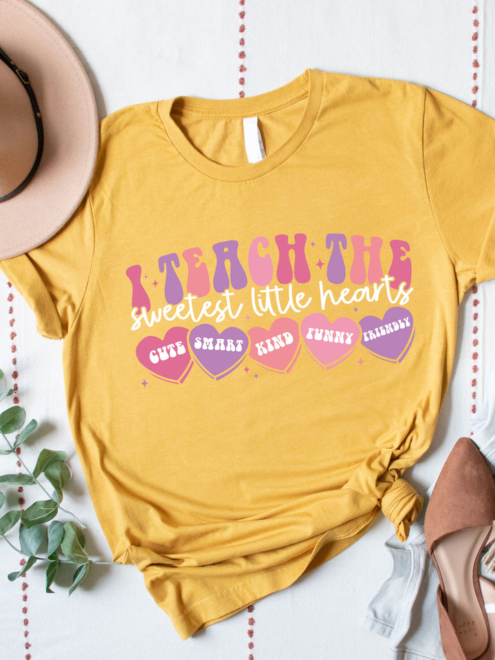 I teach the sweetest little hearts Graphic Tee