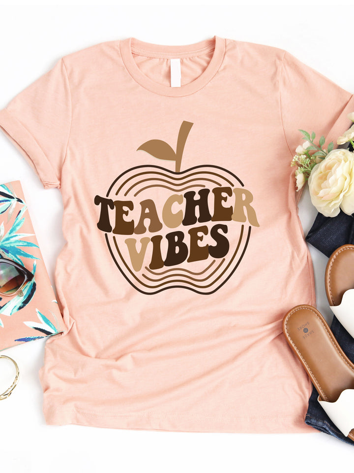 Teacher Vibes Graphic Tee