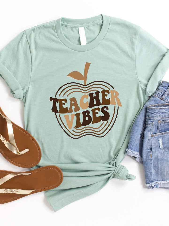 Teacher Vibes Graphic Tee
