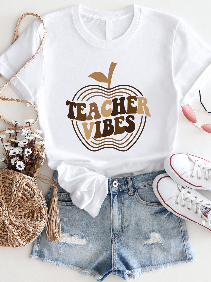 Teacher Vibes Graphic Tee