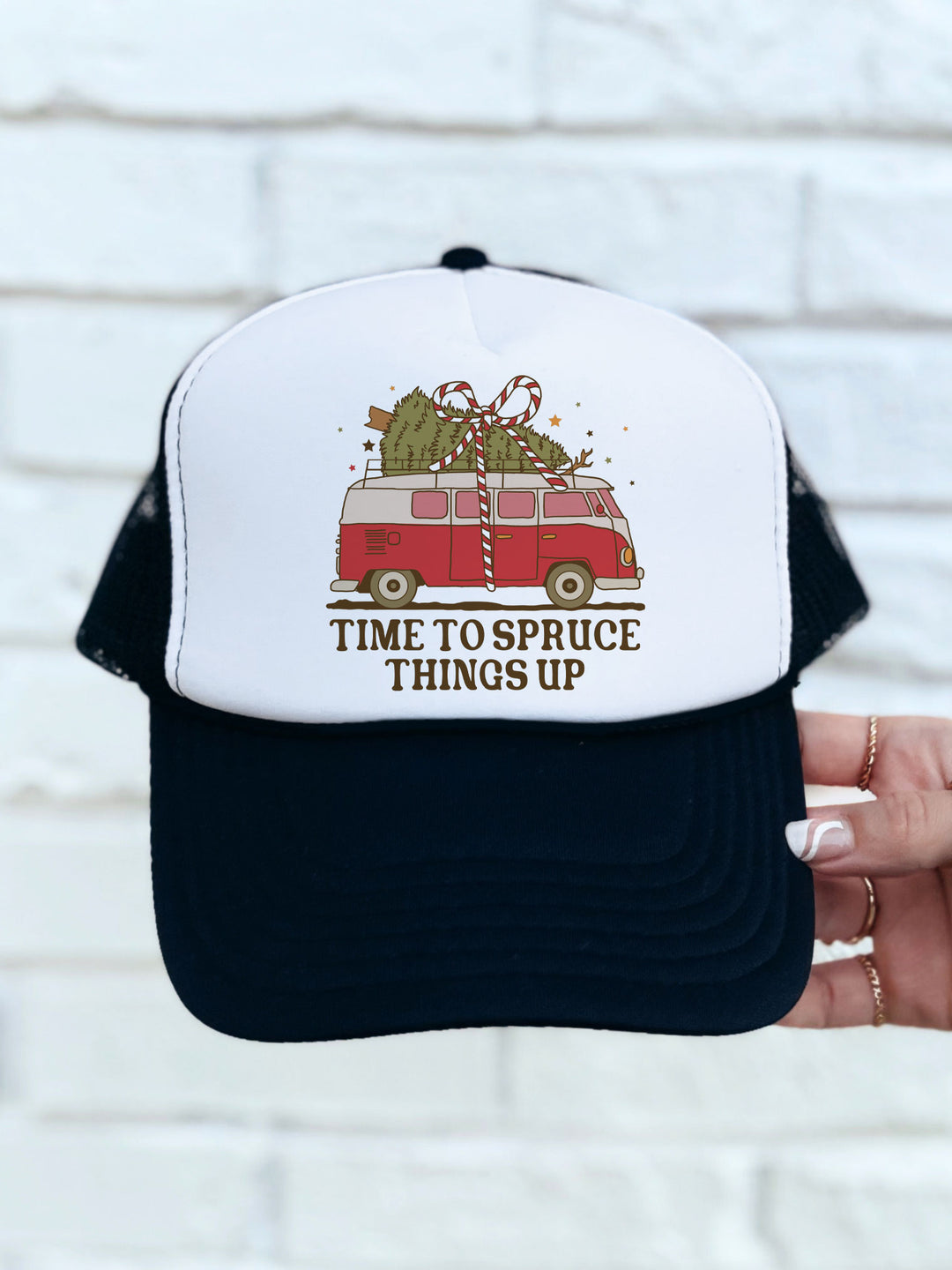 Time to Spruce Things Up Trucker Hat