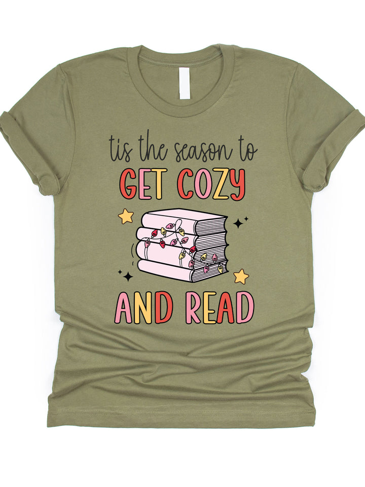 Tis the Season to get Cozy and Read Graphic Tee