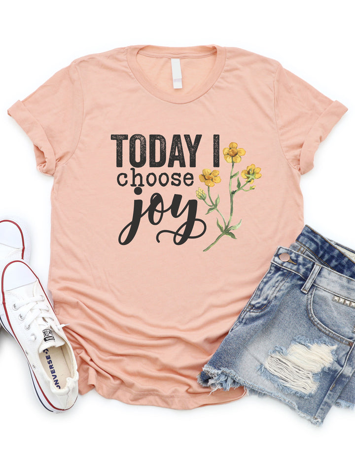 Today I Choose Joy Graphic Tee