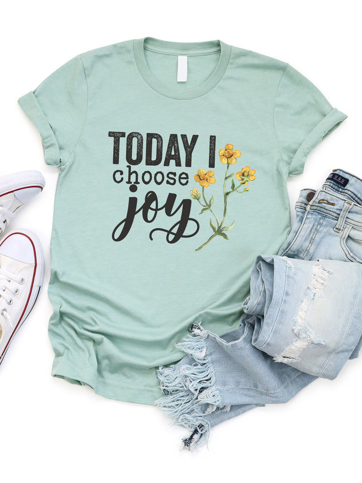 Today I Choose Joy Graphic Tee