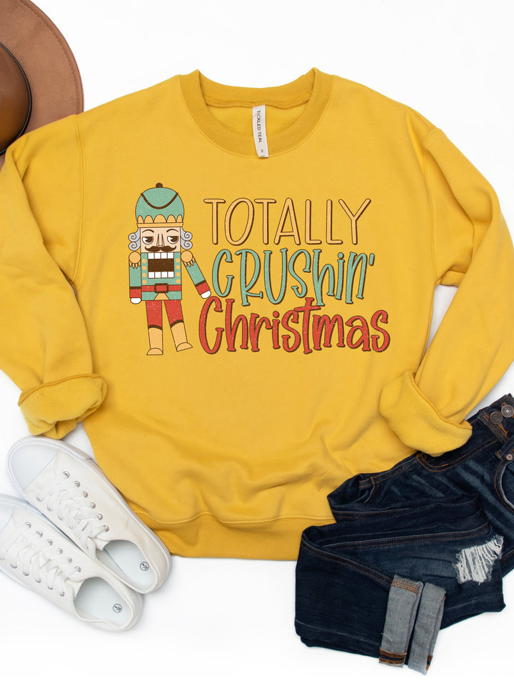Totally Crushing Christmas - Graphic Sweatshirt