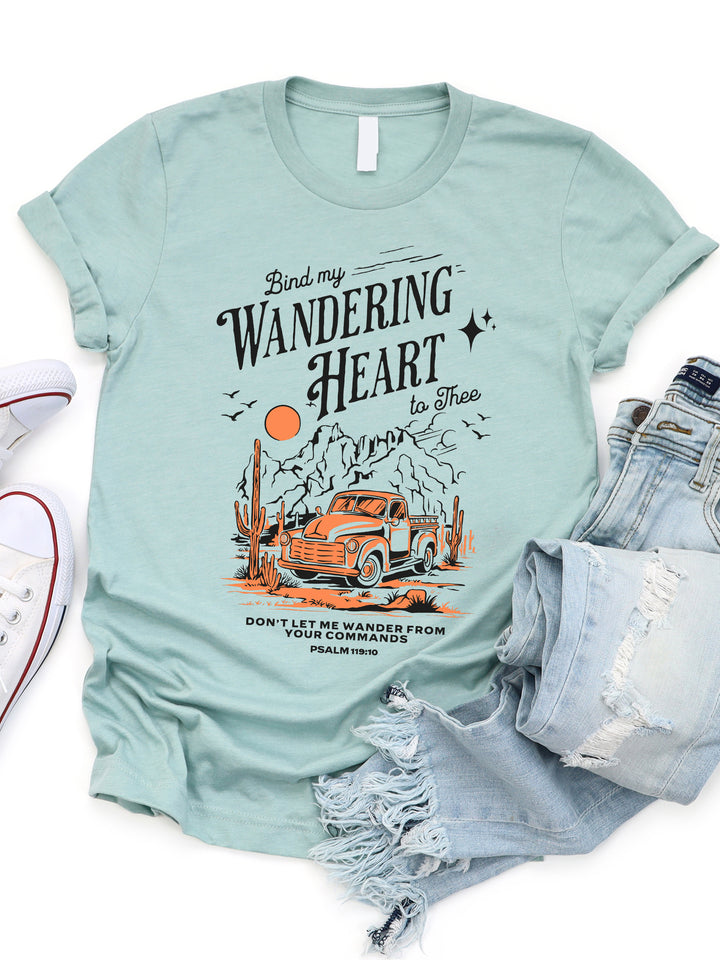 Bind My Wandering Heart To Thee Graphic Tee