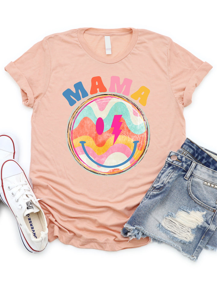 MAMA Watercolor Smile - Graphic Tee