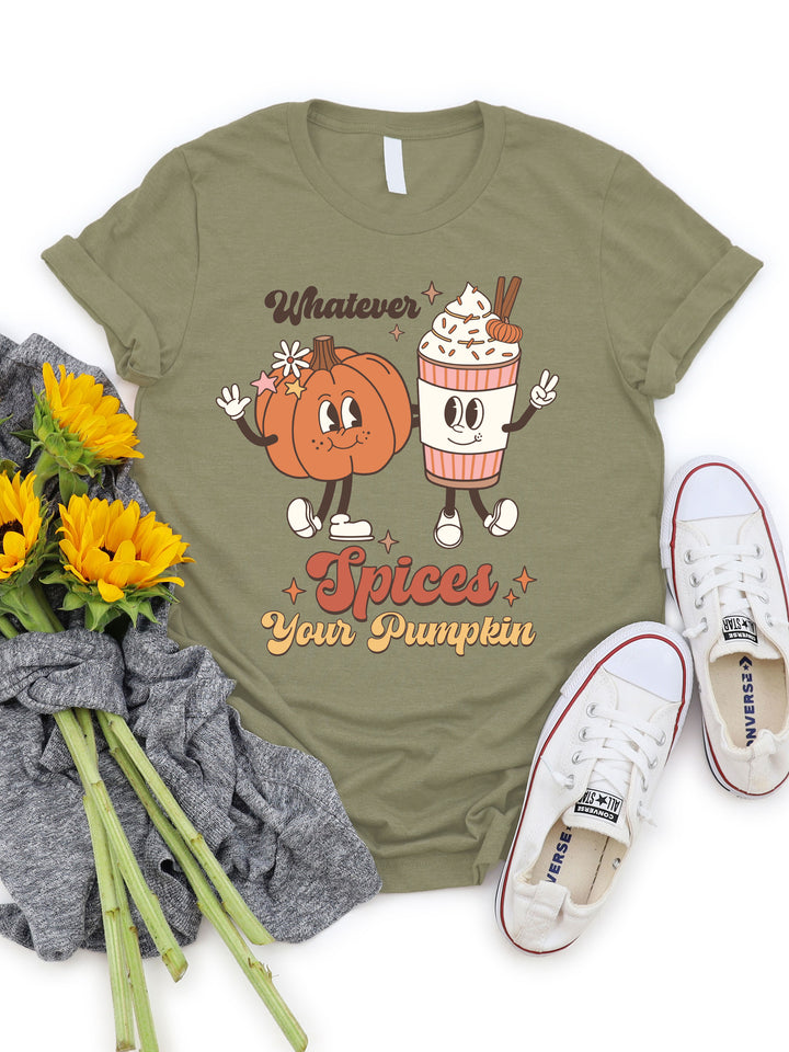 Whatever Spices Your Pumpkin Latte Graphic Tee