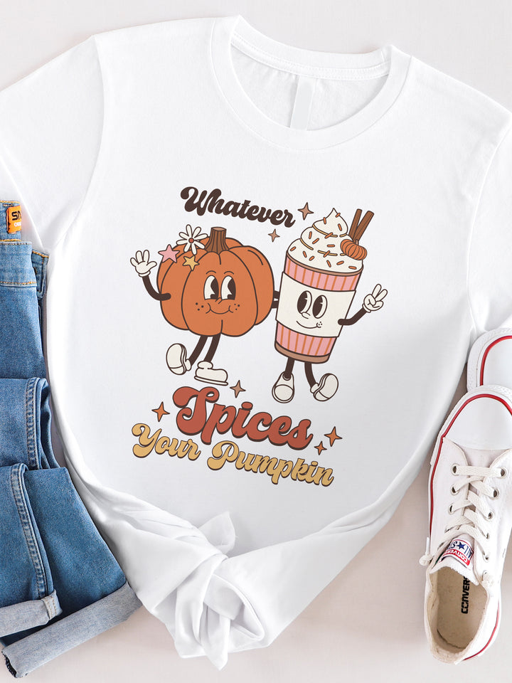 Whatever Spices Your Pumpkin Latte Graphic Tee