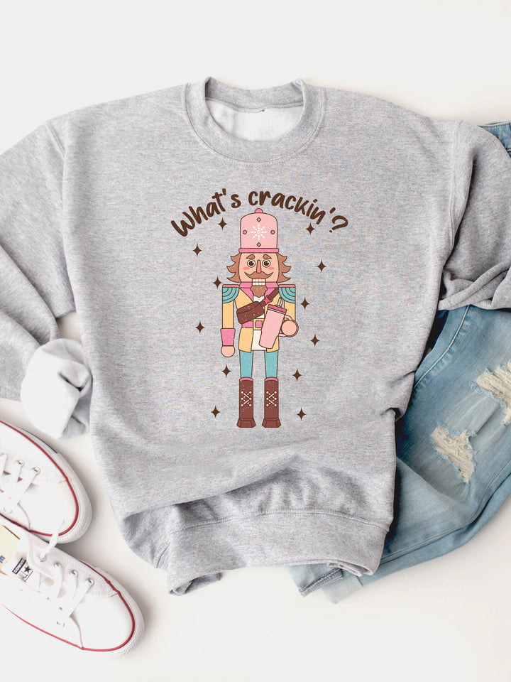 What's Crackin Stanley Nutcracker - Graphic Sweatshirt