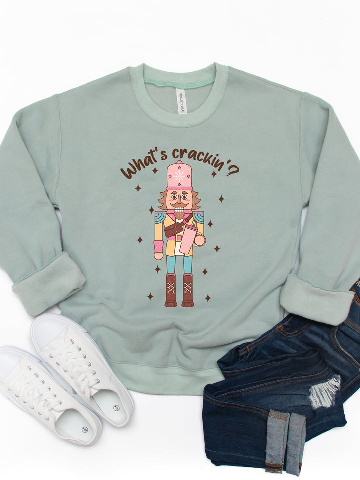 What's Crackin Stanley Nutcracker - Graphic Sweatshirt