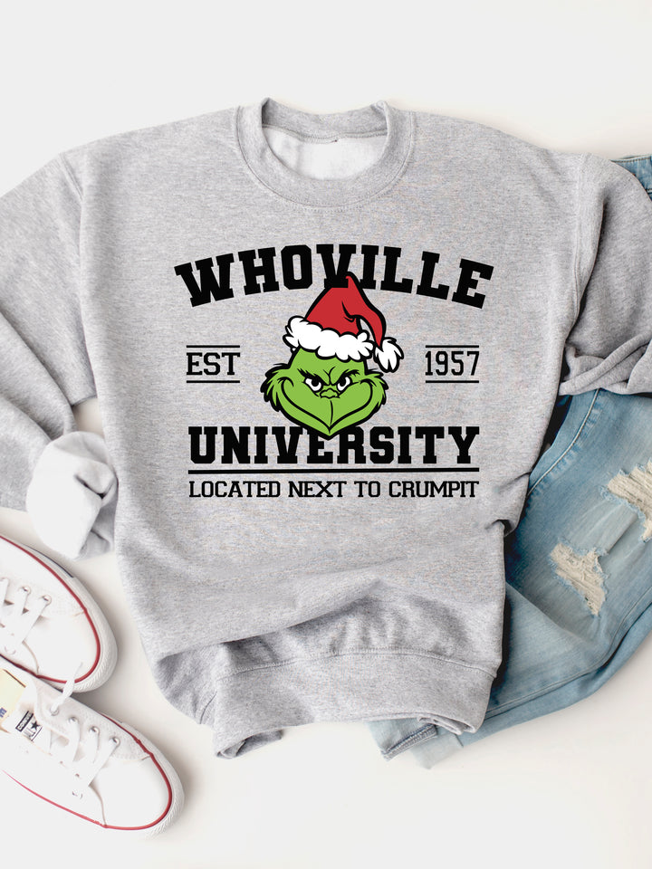 Whoville University - Graphic Sweatshirt