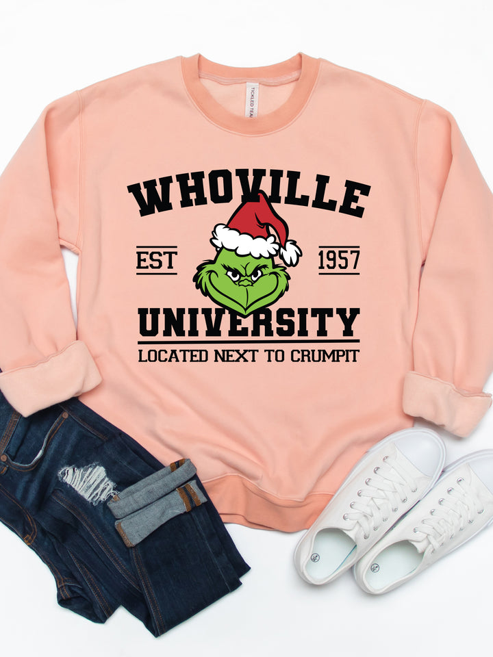 Whoville University - Graphic Sweatshirt