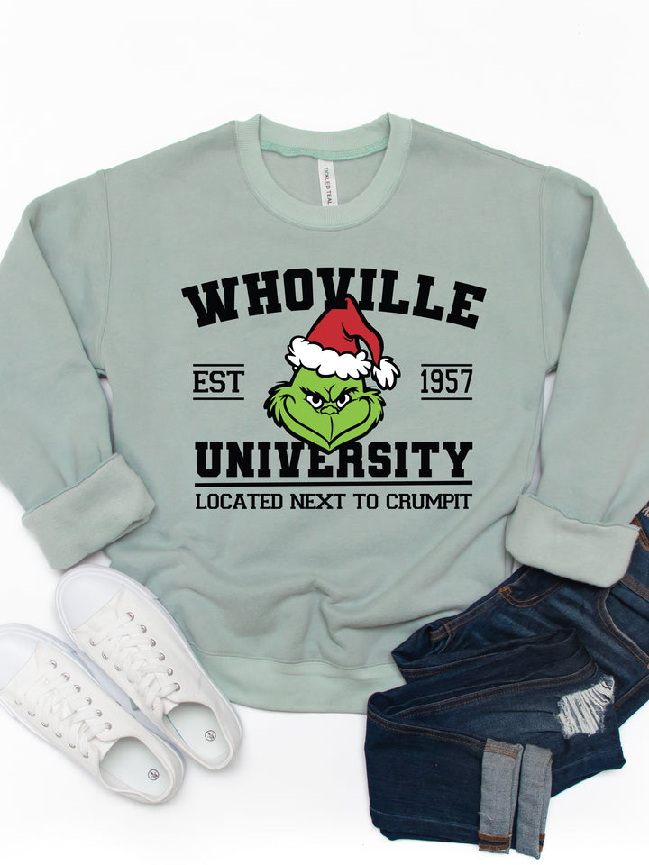 Whoville University - Graphic Sweatshirt