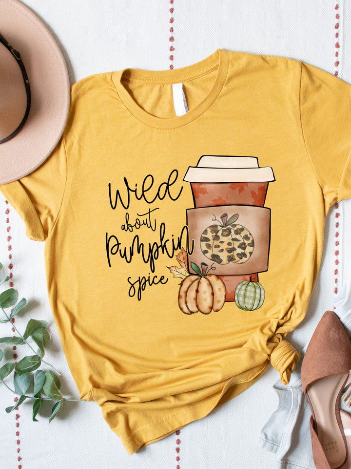 Wild About Pumpkin Spice Graphic Tee