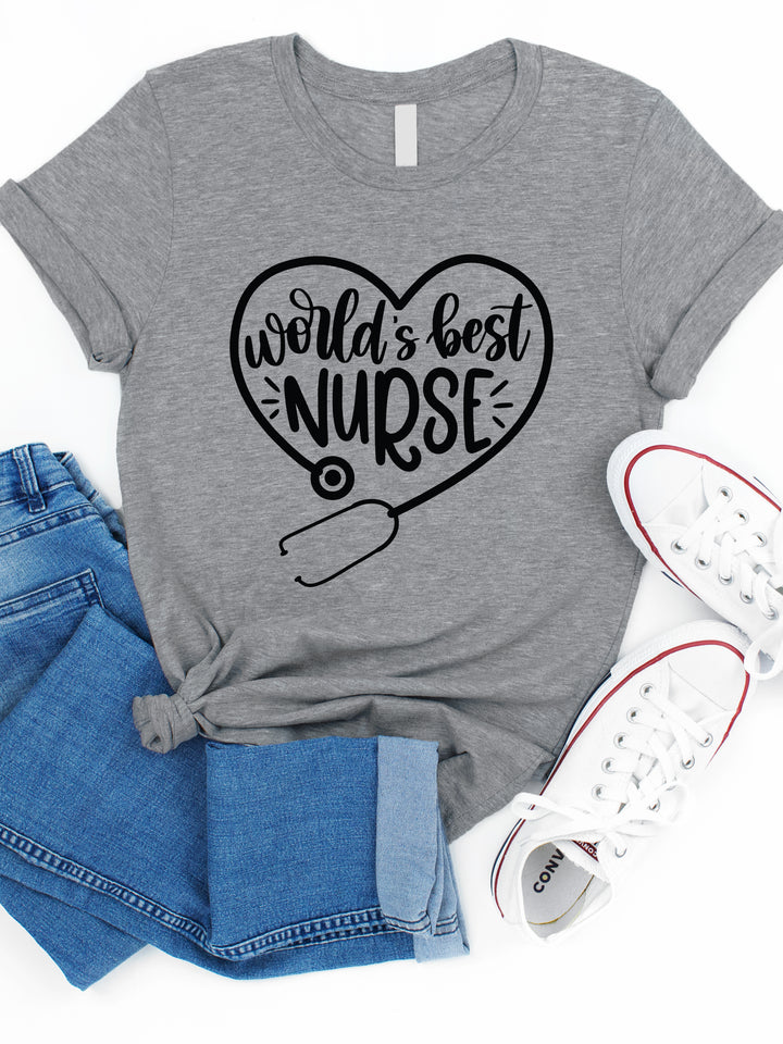 World's Best Nurse Graphic Tee